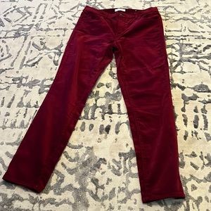 LOFT Skinny Corduroy Pants Size 29